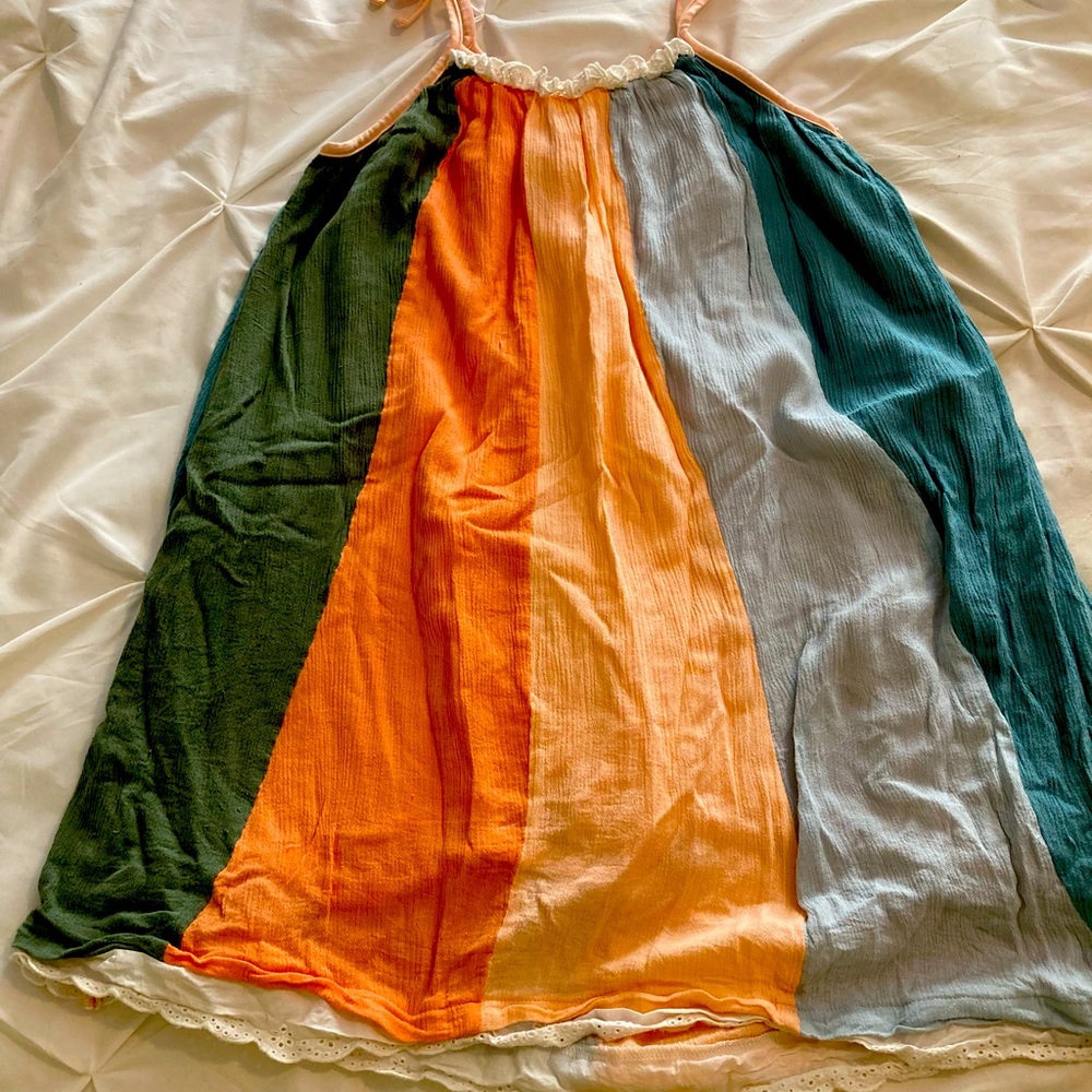 Matilda Jane Rainbow Carousel Dress Size 8